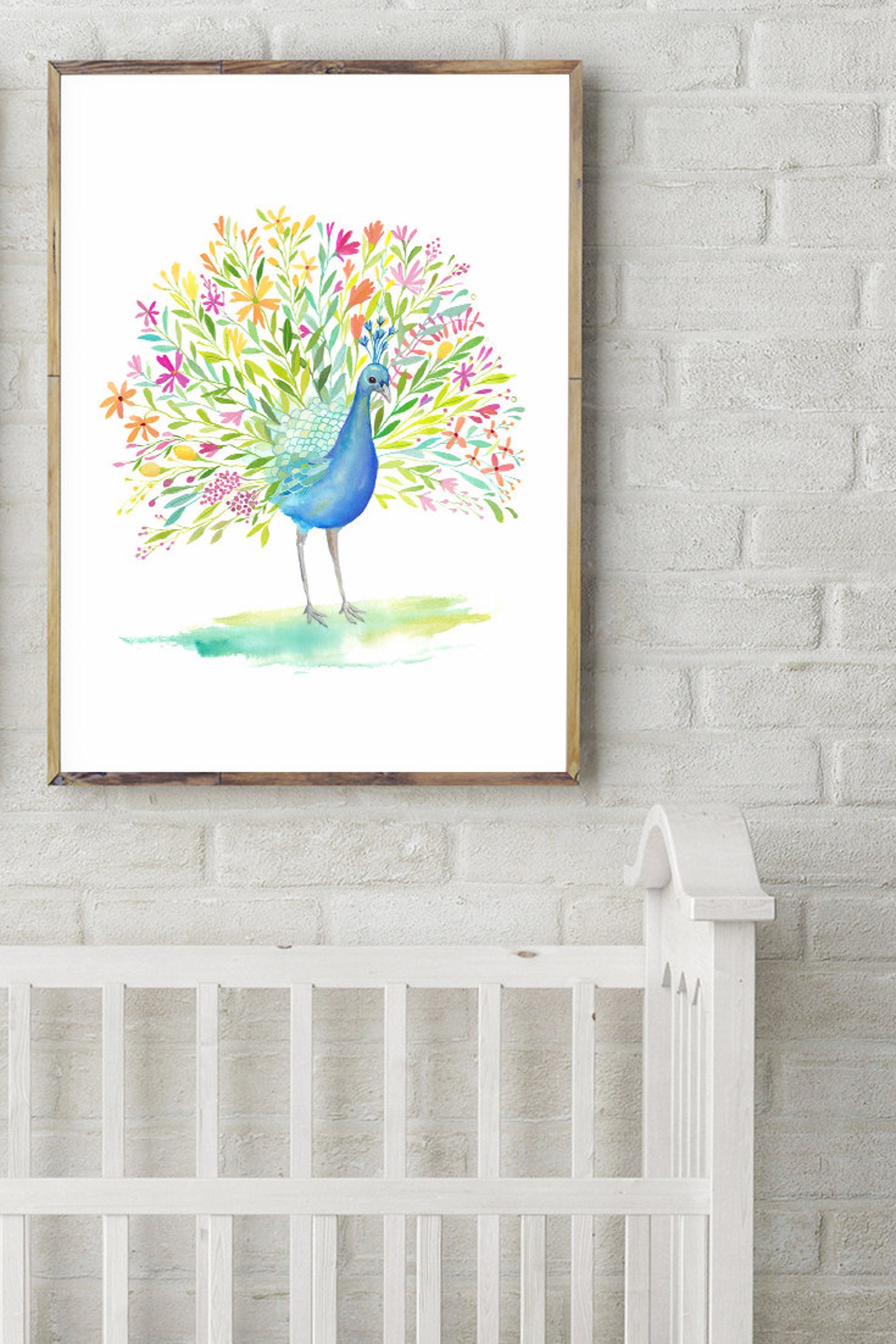 Nursery Decor Printable Nursery Art Watercolor Art Nursery Etsy