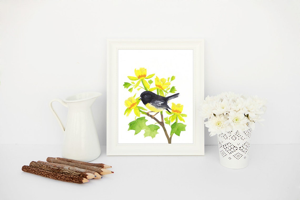 Bird Printable Wall Art Home Decor Wall Print Printable Art - Etsy