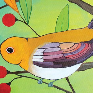Printable Wall Art Bird Print Colorful Wall Decor Instant - Etsy