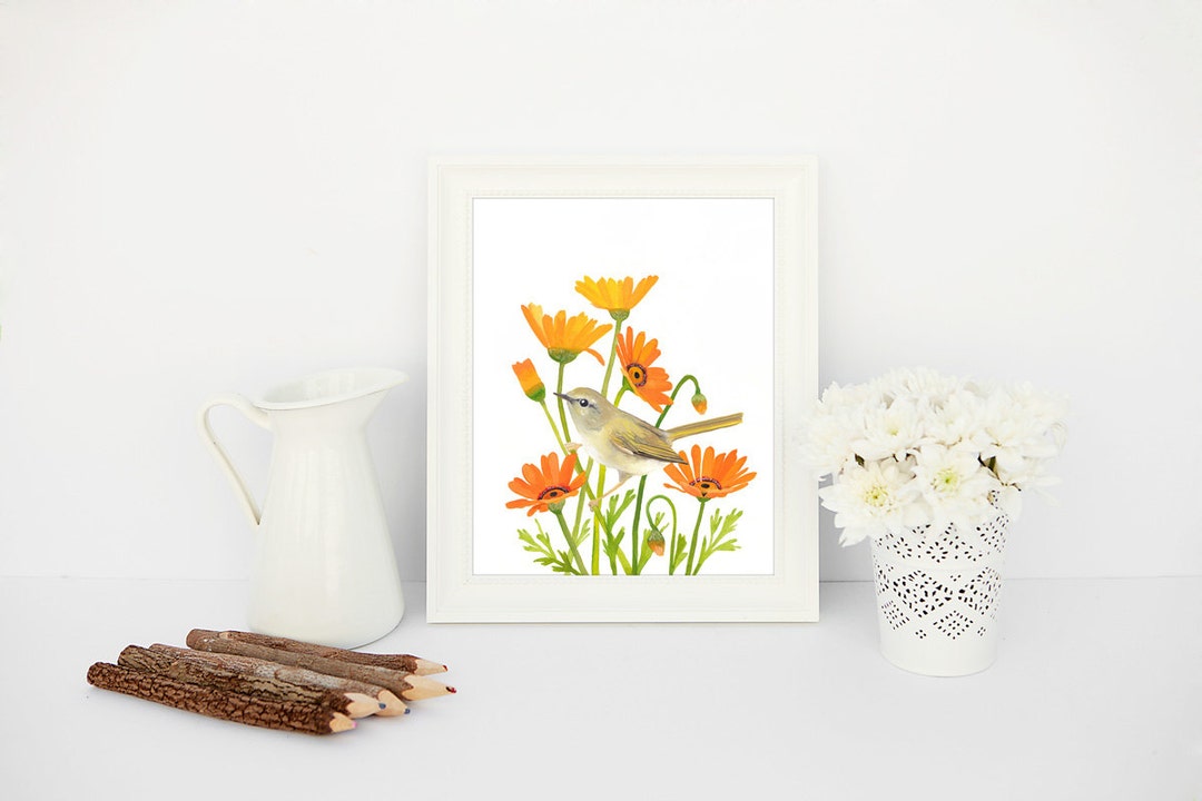 Farmhouse Decor Flower Art Print Instant Download Rustic - Etsy