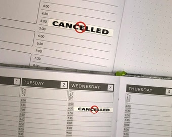 CANCELLED  - Available in the Passion Planner Weekly and Daily sizes.