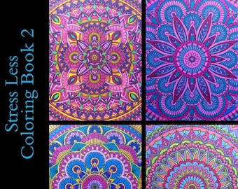 Stress Less 2 Coloring Book PDF