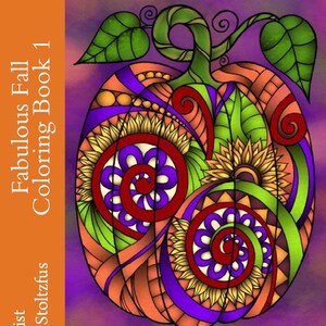 Fabulous Fall Coloring Book 1 PDF