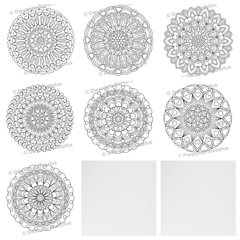 Marvelous Mandalas Coloring Book PDF