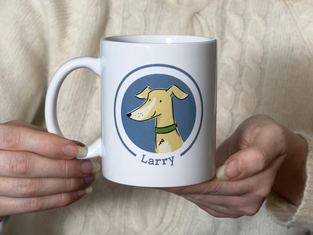 Personalised Whippet Mug Custom Mug for Dog Lover, Greyhound
