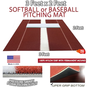 Baseball Turf Mat Etsy UK