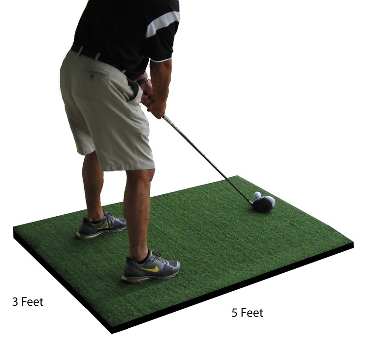 3'x5' Commercial Pro Golf Hitting Stance Mat Etsy