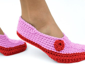 Crochet wool slippers / Wool slippers / house shoes / Handmade slippers / Crocheted slippers / knitted slippers / socks