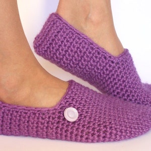 Crochet wool slippers / Wool slippers / house shoes / Handmade slippers / Crocheted slippers / knitted slippers / socks image 1