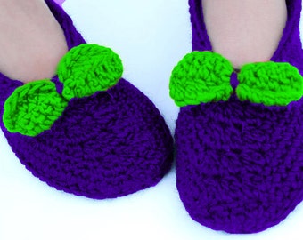 Crochet wool slippers / Wool slippers / house shoes / Handmade slippers / Crocheted slippers / knitted slippers / socks