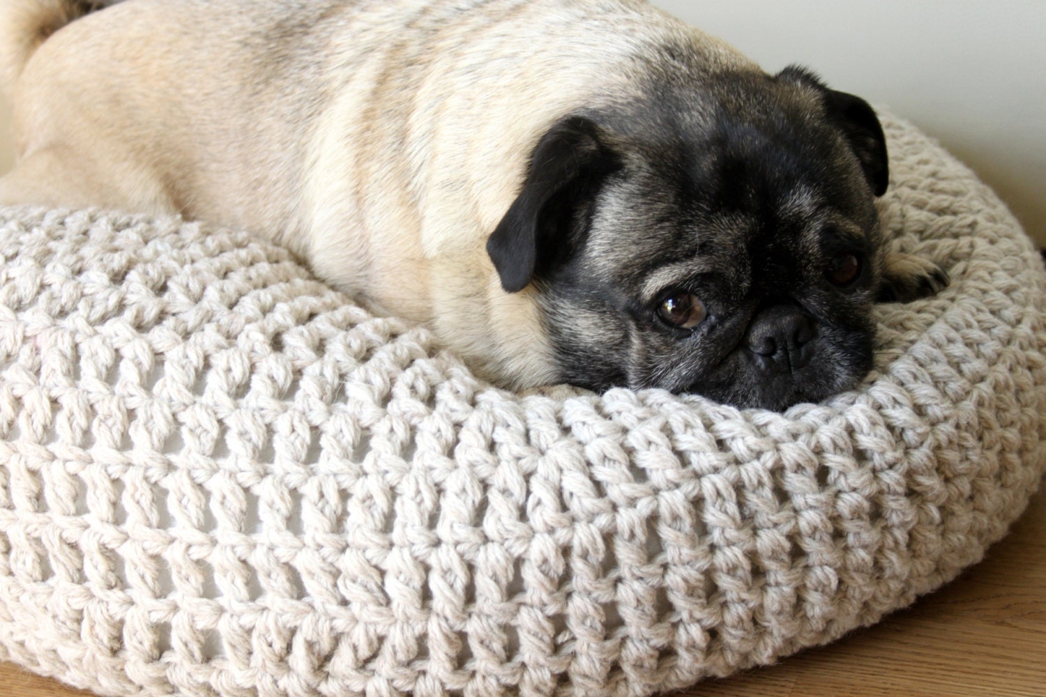 Katze Hund Höhle / häkeln Katze Bett / Wolle Bett / gefüllte Etsy