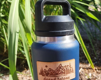 Grand Tetons wood sticker