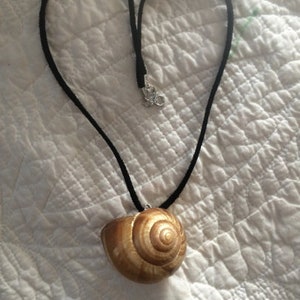 Ursula Style Snail-Shell Cosplay/Costume Necklace image 2
