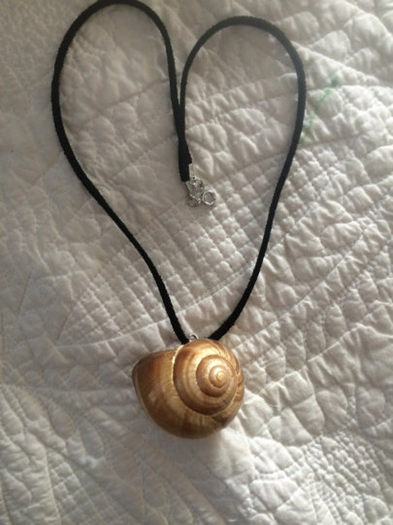 Ursula Style Snail-Shell Cosplay/Costume Necklace image 2