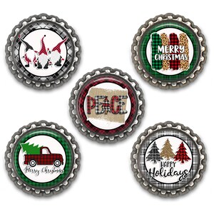 Salvaged By BCI Crafts Bottle Cap - White Knob For DIY Projects & Jewelry Making