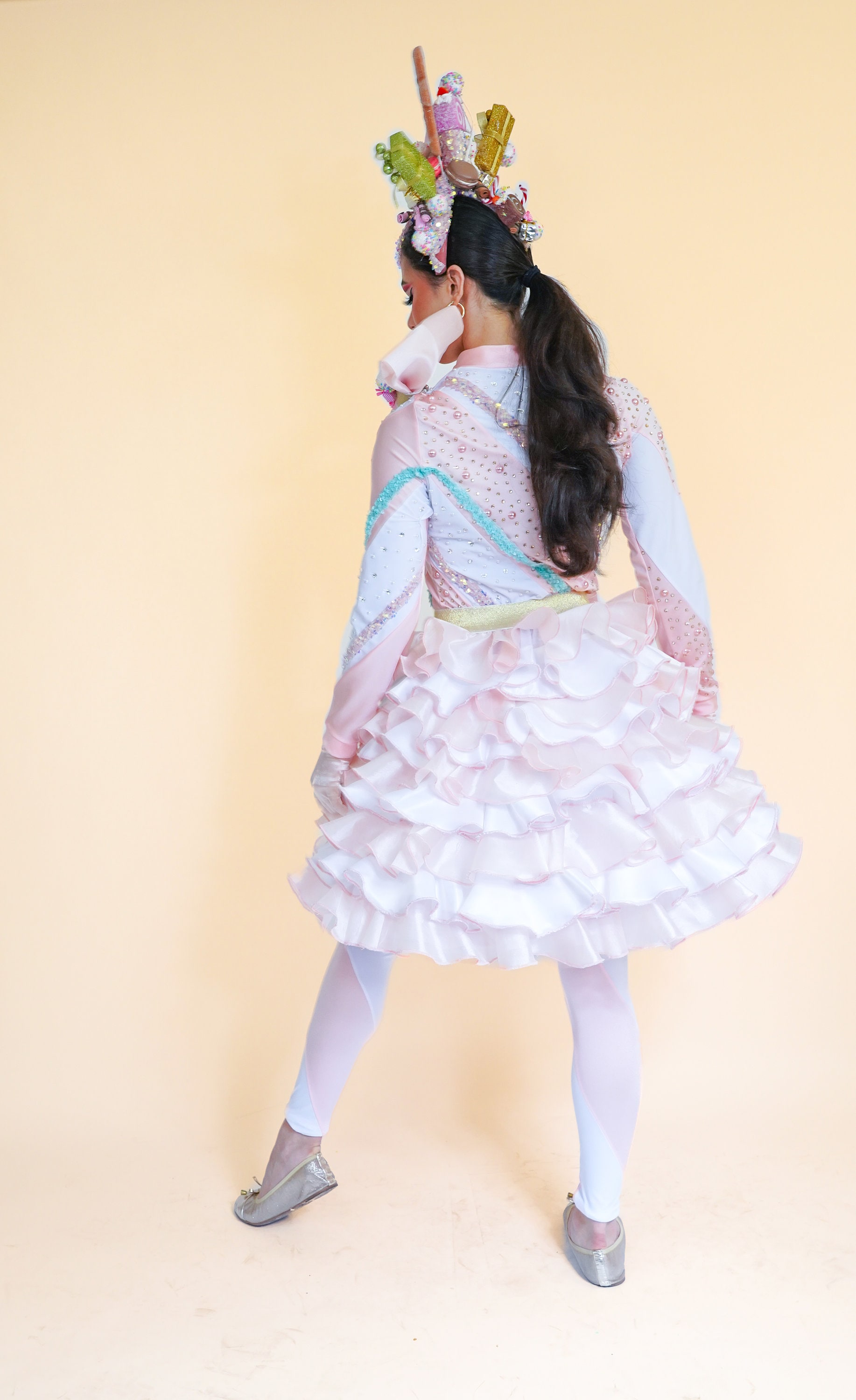 Candy Cane and Pastry Headpiece