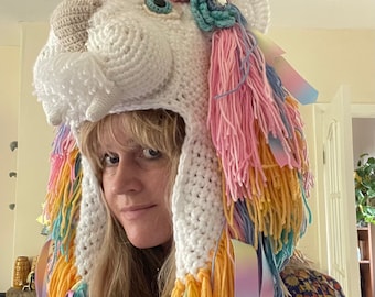 Festivalleeuw eenhoornhoed