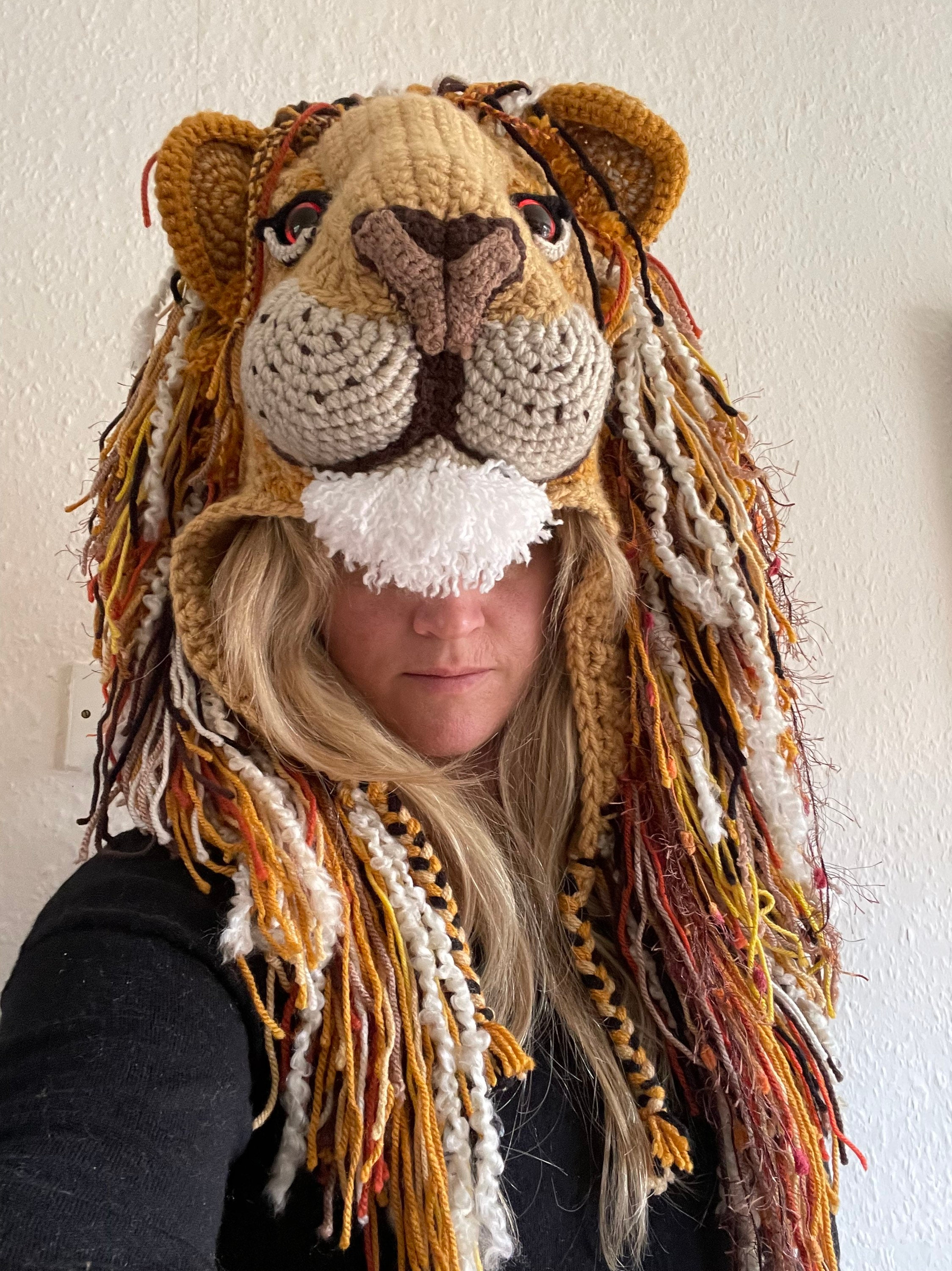 Luna Lovegood Lion Hat - Etsy Luna Lovegood Lion Hat - Etsy