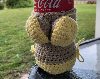 Bikini Cozy | can cozy | beer cozy | crocheted cozy | gifts for him | gifts for her | gag gift | white elephant | funny gift | Father’s Day