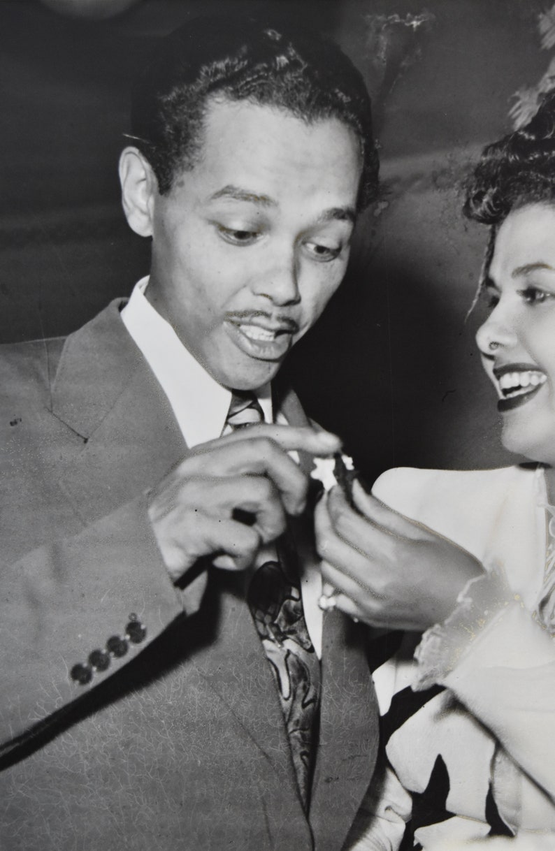 Charles Teenie Harris Gelatin Silver Print Photograph Billy Eckstine Lena Horne image 3