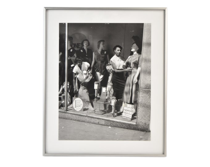 Charles "Teenie" Harris Gelatin Silver Print Photograph African American Window Dressers Robinson’s