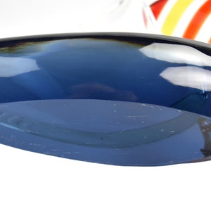 Elio Raffaeli Signed Murano Hand Blown Art Glass Sailboat Sculpture Lge version image 9