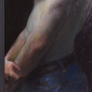 Juliette Arisitides Covenant Realist Oil Painting Contemplative Nude Couple image 8