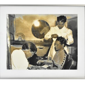 Charles Teenie Harris Gelatin Silver Print Photograph African American Women Beauty Parlor image 1