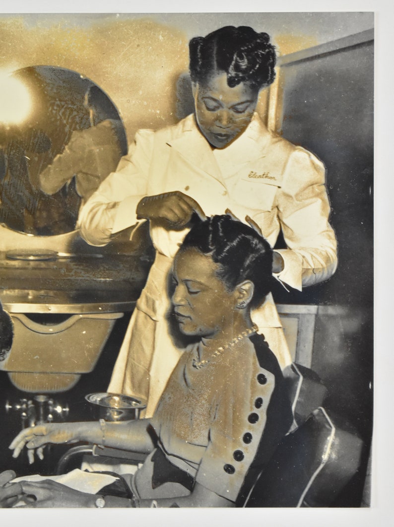 Charles Teenie Harris Gelatin Silver Print Photograph African American Women Beauty Parlor image 3