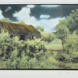 Sandra C. Davis Tin Roof Cottage Connemara Ireland Gelatin Silver Print Photograph image 1