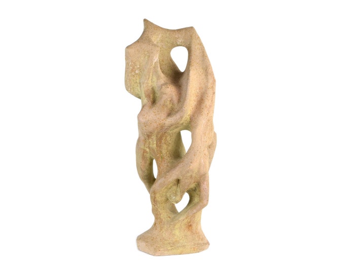 Vintage Midcentury Modernist Ceramic Nude Figures Sculpture Chuck Dodson