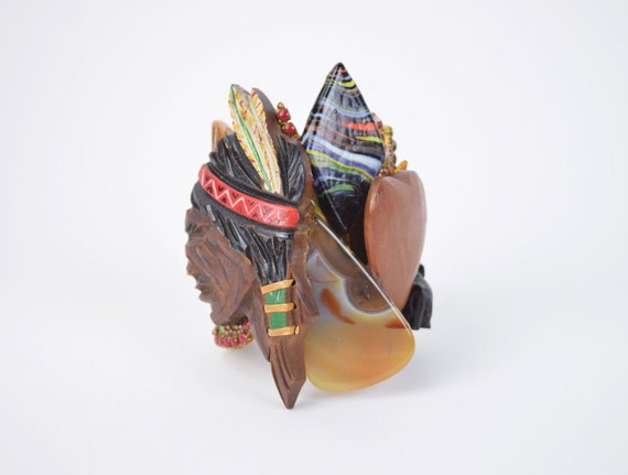 Artist Wendy Gell 1980’s Found Object Assemblage C