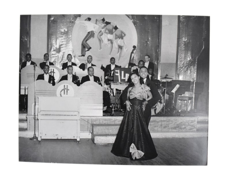 Charles Teenie Harris Gelatin Silver Print Photograph Harlem Casino Band Dancers 1947 image 1