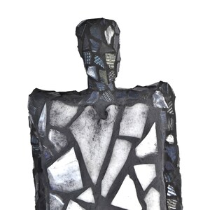 Leslie Hawk Modern Abstract Figural Sculpture Concrete Glass Mosaic Minnesota artist image 4