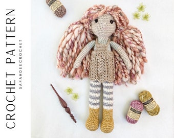 Jacquelyn Doll Crochet Amigurumi Pattern