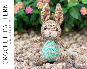 Beans the Easter Egg Bunny Amigurumi Crochet Pattern