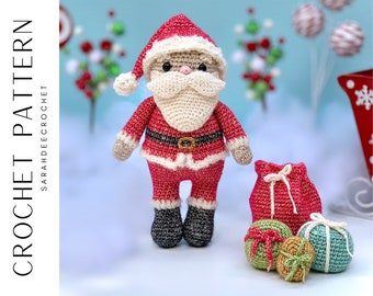 Santa Claus Amigurumi Crochet Pattern