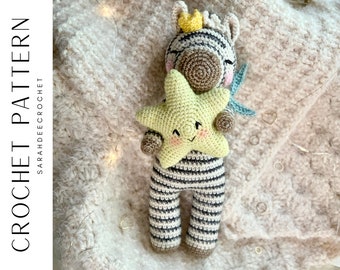 Orion the Zebra Crochet Amigurumi Pattern