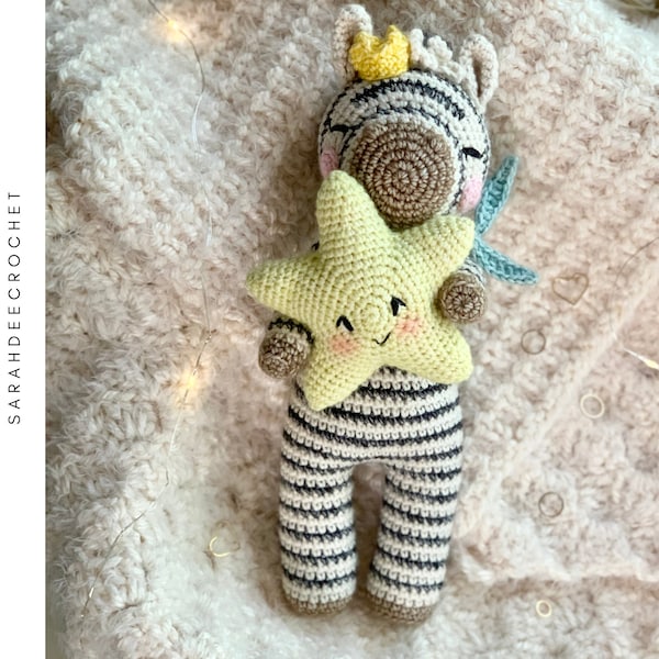 Patron Amigurumi au crochet d'Orion le zèbre