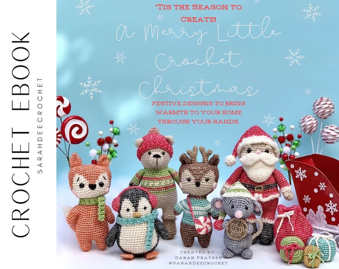 Featured listing image: A Merry Little Crochet Christmas