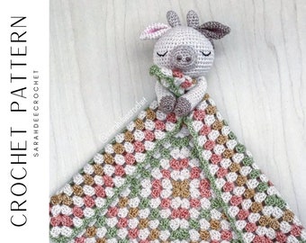 Bitty the Cow Comforter Crochet Amigurumi Pattern