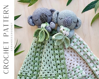 Niko the Koala Lovey Amigurumi Crochet Pattern