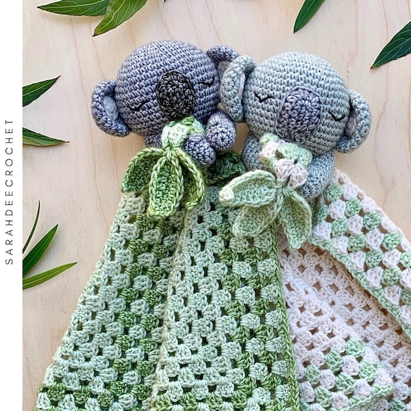 Niko the Koala Lovey Amigurumi Crochet Pattern