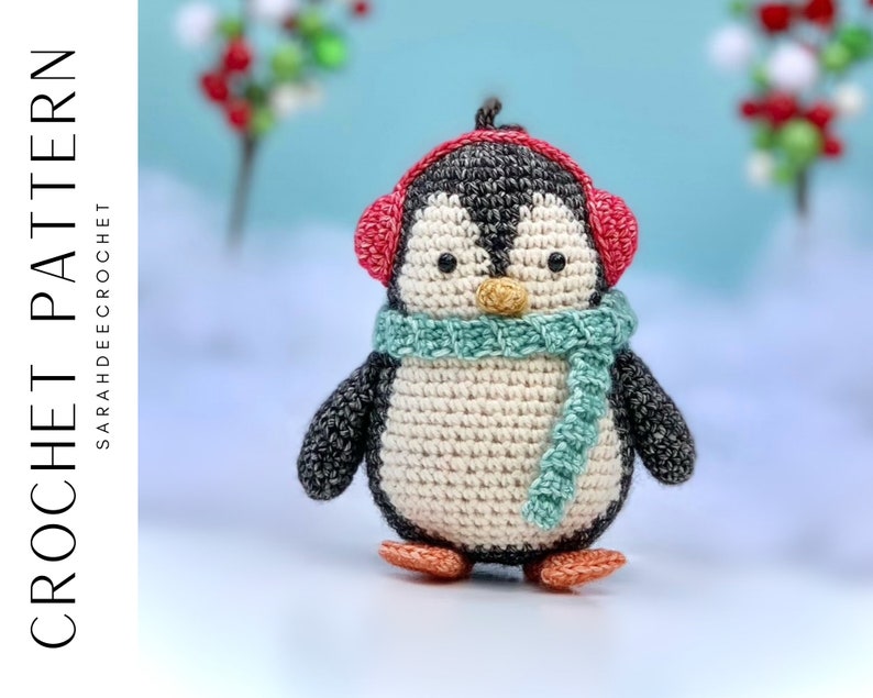 Mumford the Penguin Amigurumi Crochet Pattern image 1