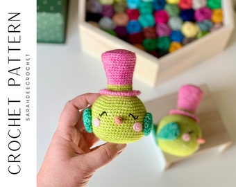 Pixie the Chubby Bird Amigurumi Crochet Pattern
