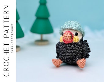 Mini Muffin the Chubby Puffin Crochet Amigurumi Pattern