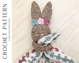 Mimi the Bunny Comforter Crochet Amigurumi Pattern