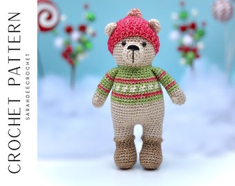 Neal the Polar Bear Amigurumi Crochet Pattern