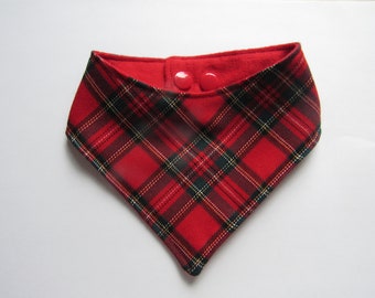 Bandana pour chien carreaux tartan XXS - XL