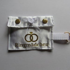 Ring bag wedding ring bearer dog/bag/ring cushion/ image 1